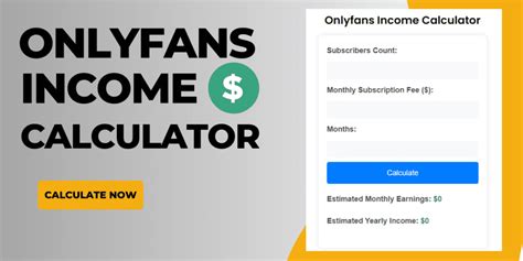 onlyfans calculator|OnlyFans Profit And Tax Calculator